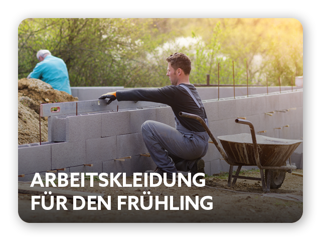 Arbeitskleidung für den Frühling