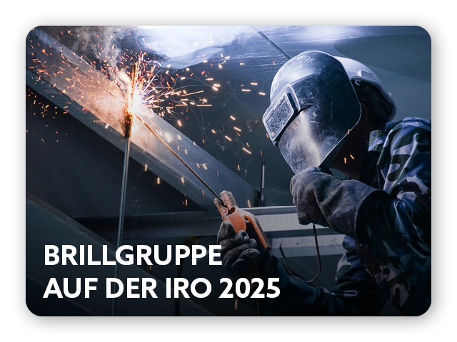 Brillgruppe auf der IRO 2025